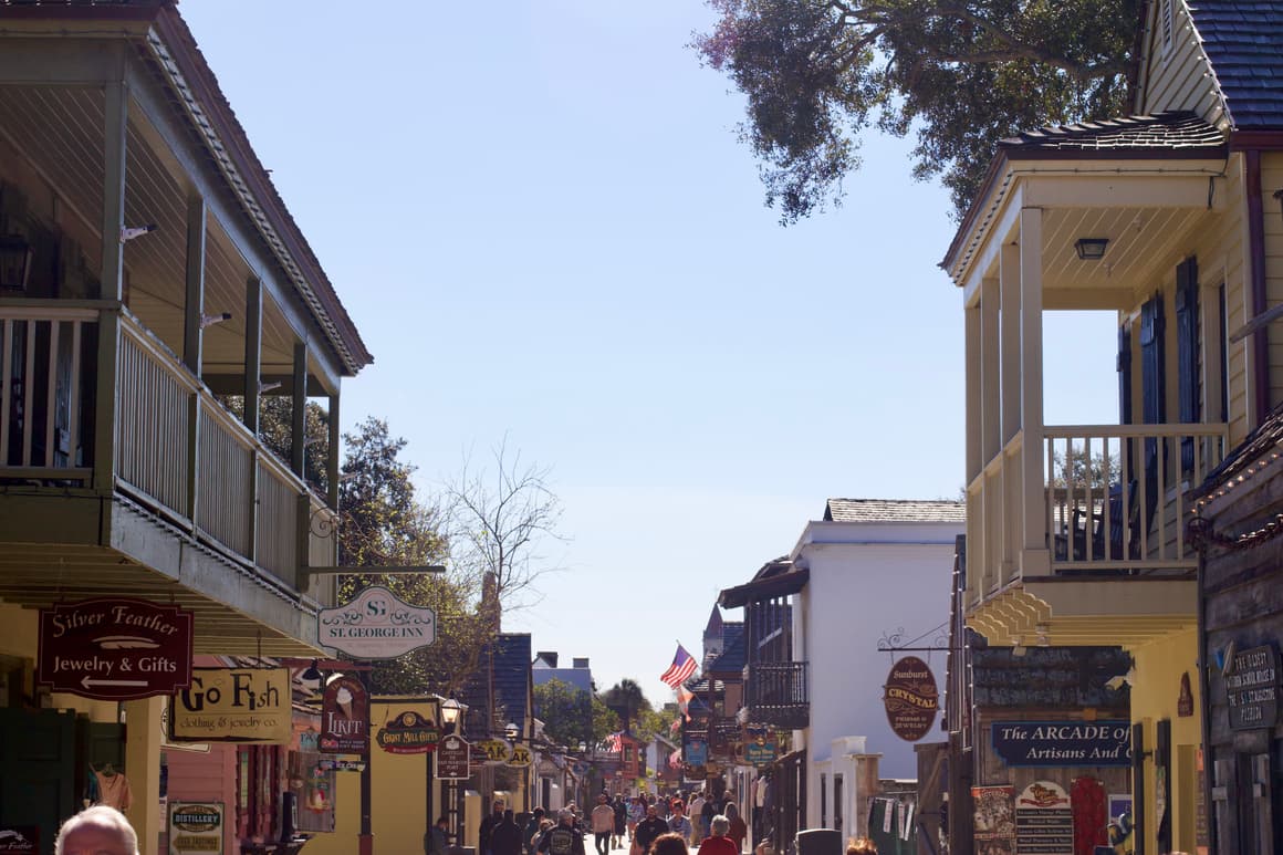 St. Augustine, Florida, a charming coastal town with a rich history dating back to 1565, making it the oldest continuously occupied European-founded city in the United States.