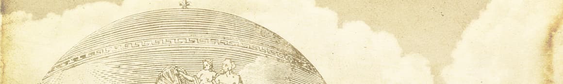 Vintage hot air balloon