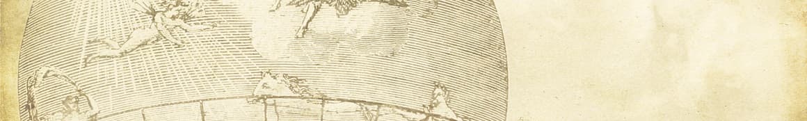 Vintage hot air balloon